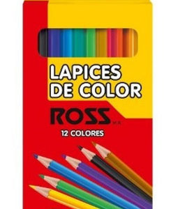 Lápices 12 Colores Ross